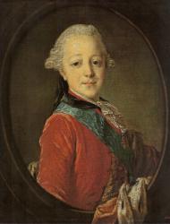 Рокотов Ф.С. Портрет великого князя Павла Петровича в детстве. 1761